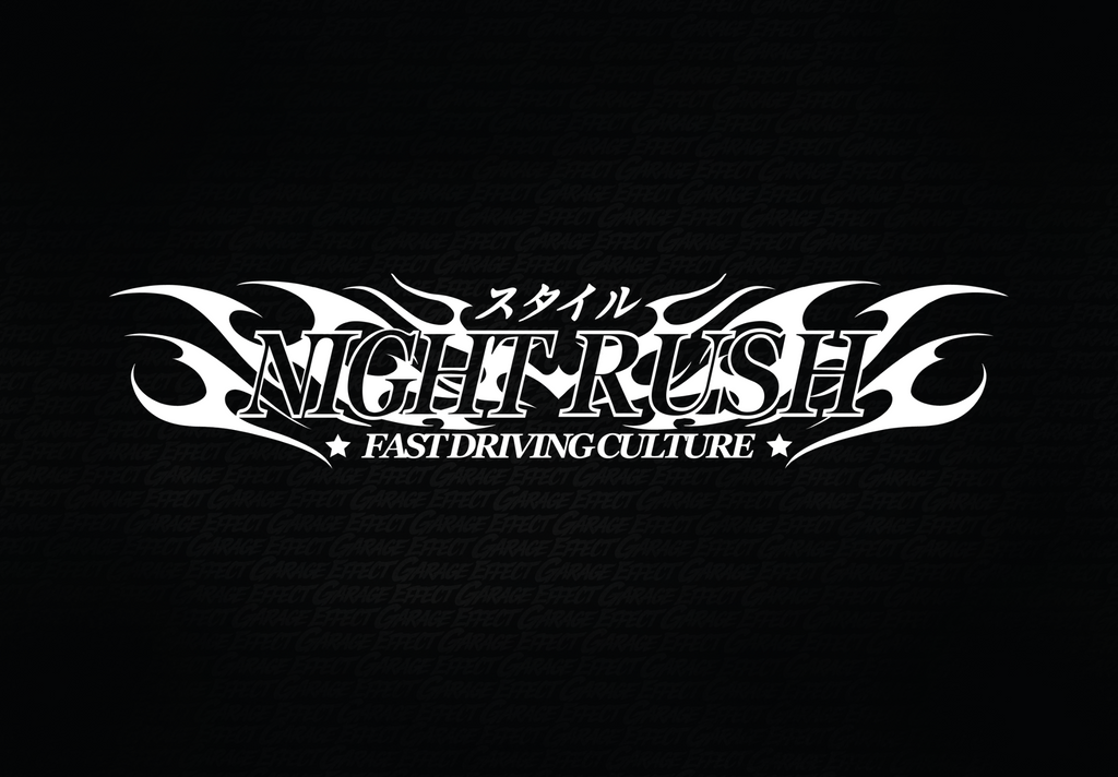 NIGHT RUSH FLAMEZ REAR BANNER