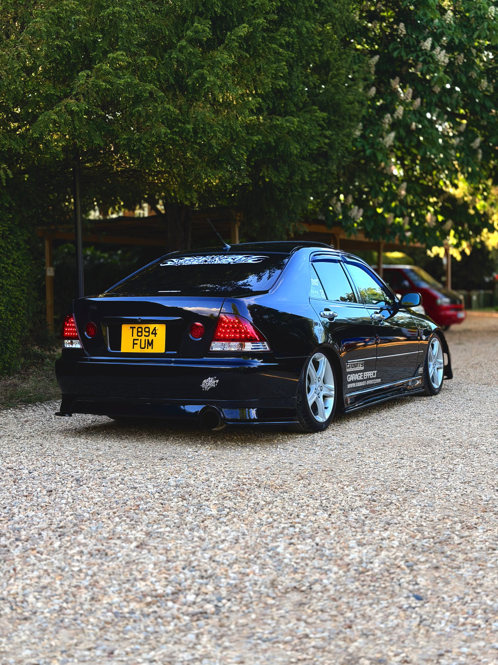 NIGHT RUSH FLAMEZ REAR BANNER